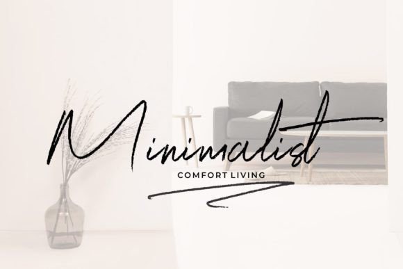Melrose Font PNG with transparent background - Preview 3