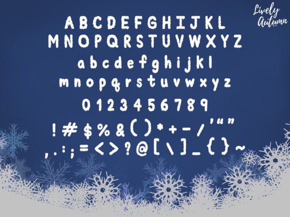 Melting Font PNG with transparent background - Preview 1