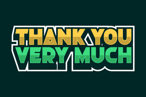 Muars Font PNG with transparent background - Preview 3