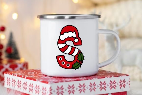 New Born Christmas Font PNG with transparent background - Preview 3
