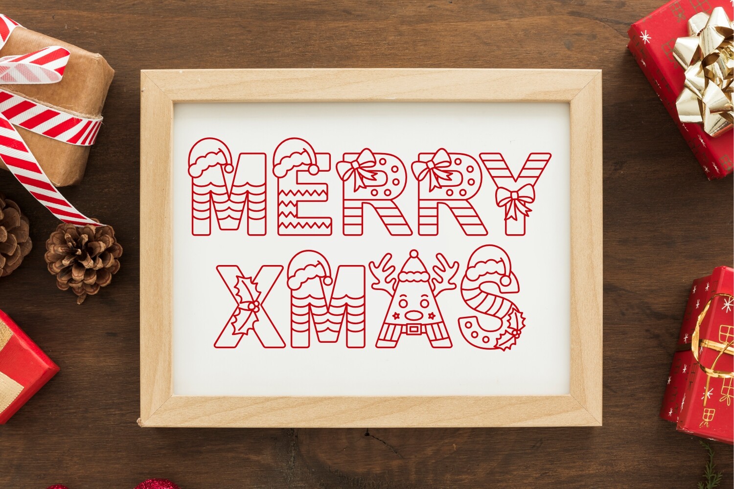 New Born Christmas Font - photo 6