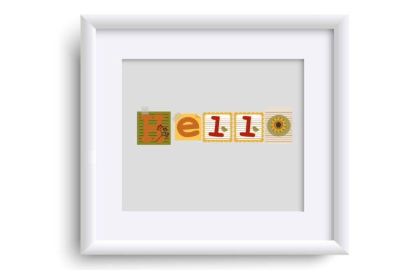 Noted November Font PNG with transparent background - Preview 4