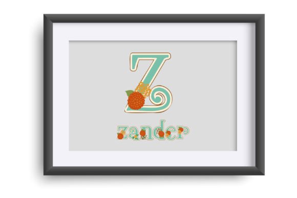 November Mums Font PNG with transparent background - Preview 3