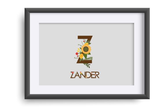 November Posies Font PNG with transparent background - Preview 4