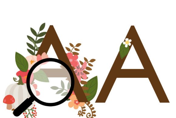 November Posies Font PNG with transparent background - Preview 6