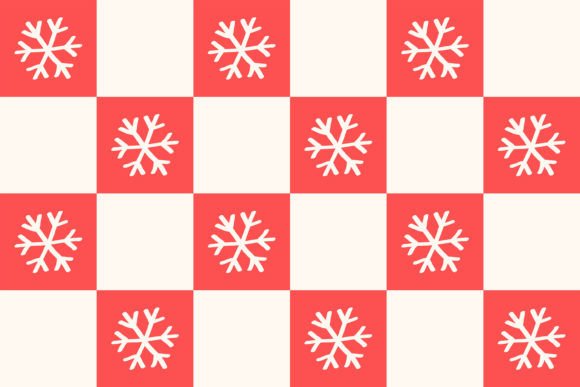 Snow Christmas Pattern