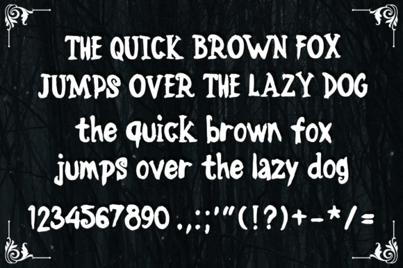 Akrampus Font - Preview 3