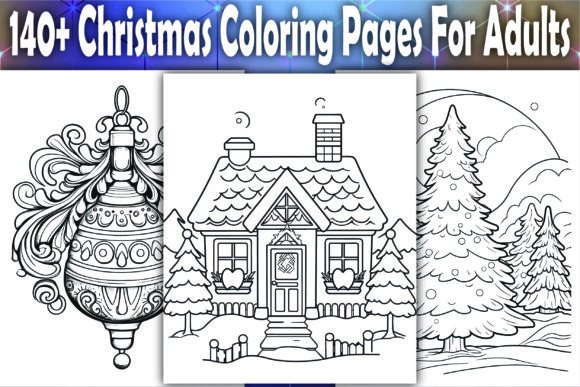 Christmas Coloring Pages for Adults
