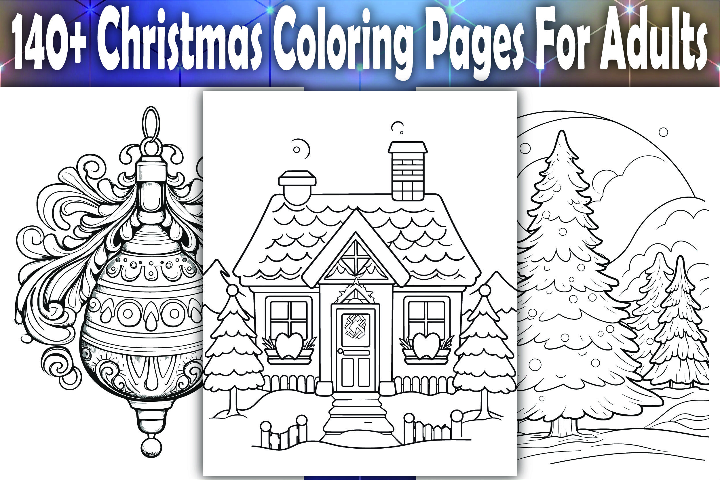 Christmas Coloring Pages for Adults