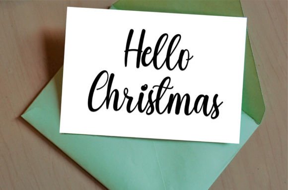 Christmas Font - Preview 1