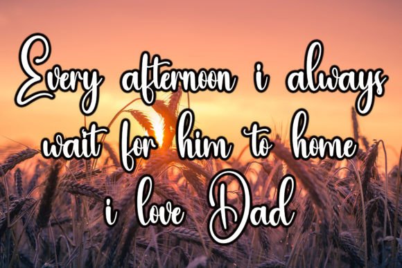 Daddy Font - Preview 1
