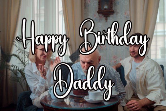 Daddy Font - Preview 2