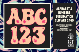 Doodle Alphabet Sublimation Graphic by kayeartstudio · Creative Fabrica