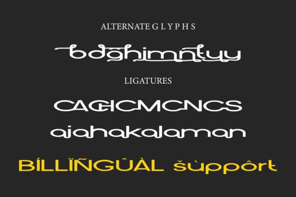 Esaurito Font - Preview 1