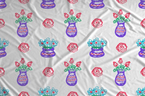 Floral Seamless Pattern. Flowers
