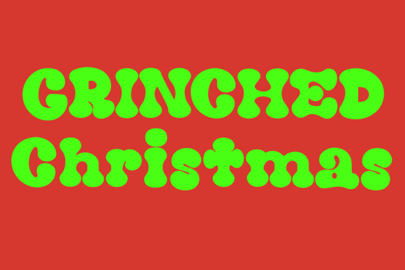 Grinch Font - Preview 3