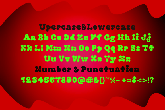 Grinch Font - Preview 4