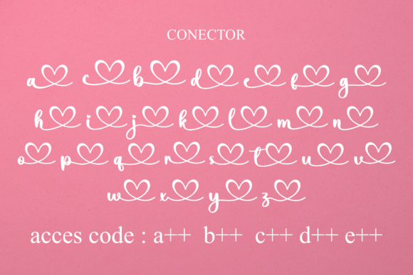 Hello Honey Font PNG with transparent background - Preview 3