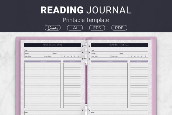 Reading Journal Printable Template