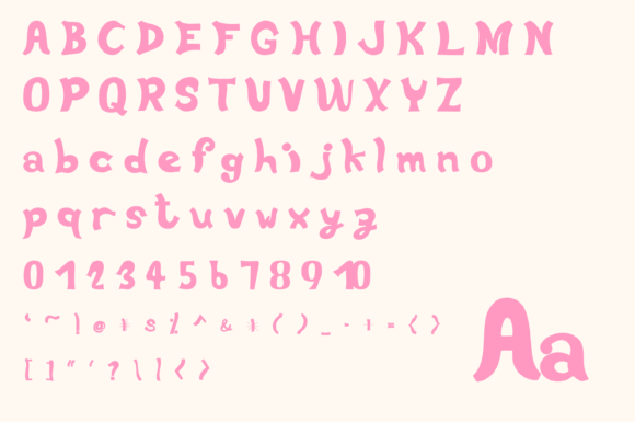 Red Velvet Font PNG with transparent background - Preview 1