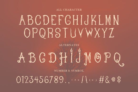 Darkheld Magics Font - Preview 6