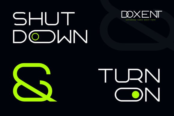 Doxent Font - Preview 2