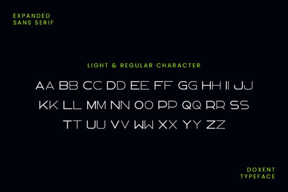 Doxent Font - Preview 6