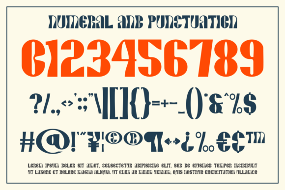 Graviard Font PNG with transparent background - Preview 4