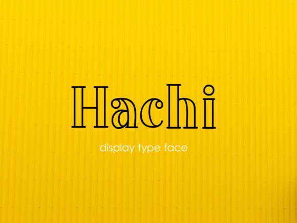 Hachi Font - Preview 2