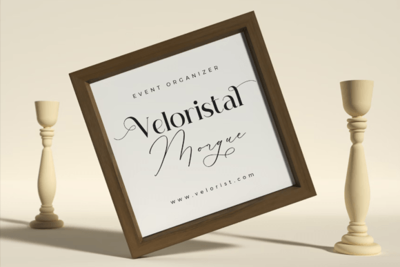 Haglueta Klaristto Font PNG with transparent background - Preview 3