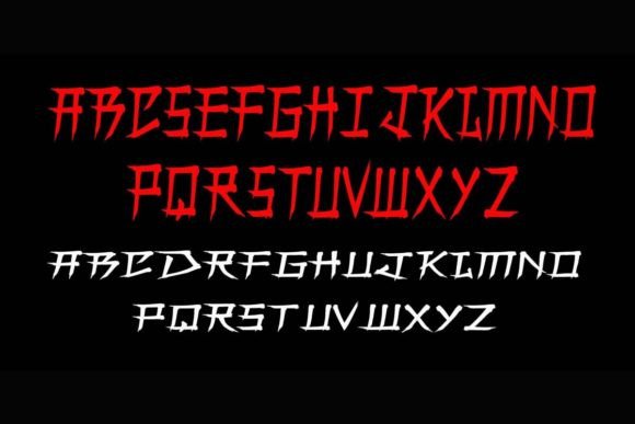 Nagarawa Font PNG with transparent background - Preview 3