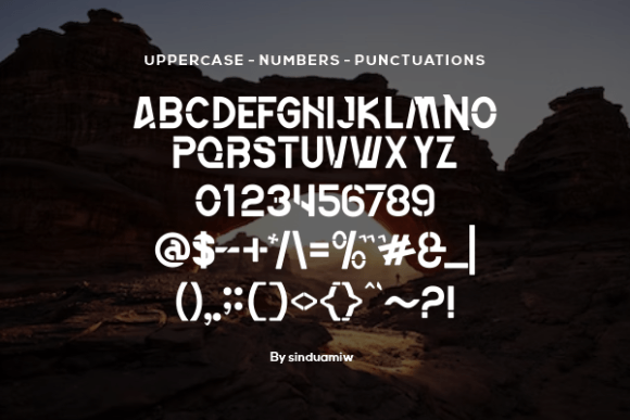 Qelinbe Font font preview - 1