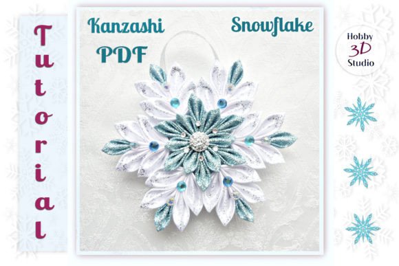 Snowflake Kanzashi Tutorial PDF