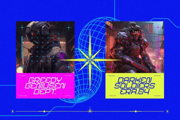 Arsegzone Font - Preview 4