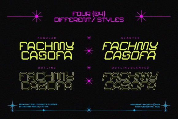Arsegzone Font - Preview 5