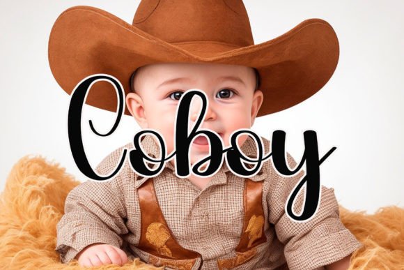 Baby Boy Font - Preview 2