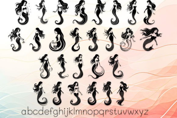 Beautiful Mermaid Font - Preview 2