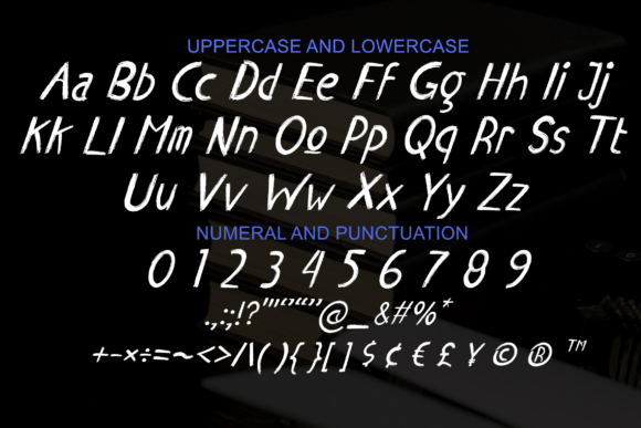 Blackbook Font - Preview 4