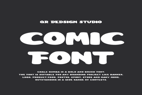 Chalk Gumba Font PNG with transparent background - Preview 1