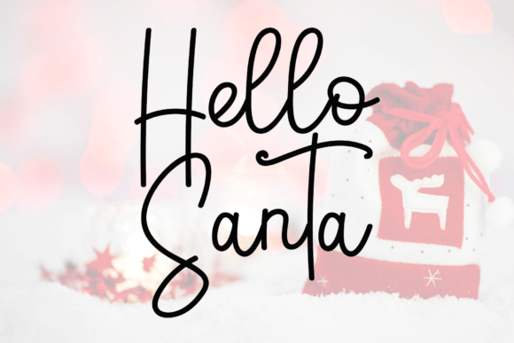 Christmas Font - Preview 1