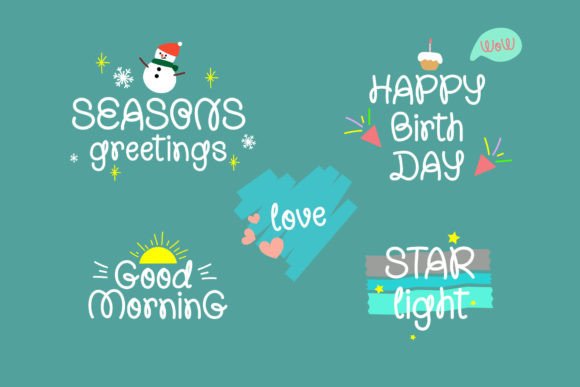 Enjoy World Font - Preview 4