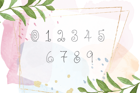 Flora Font - Preview 2