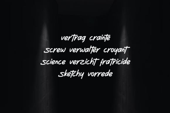 Frank Ghoes Font PNG with transparent background - Preview 2