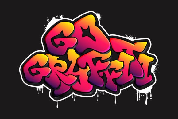 Go Graffiti Font - Preview 1