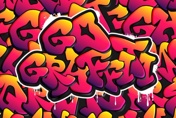 Go Graffiti Font - Preview 3