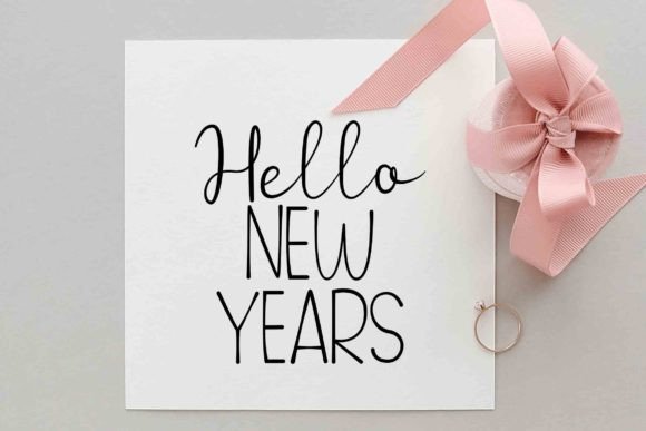Good Attitude Font PNG with transparent background - Preview 1