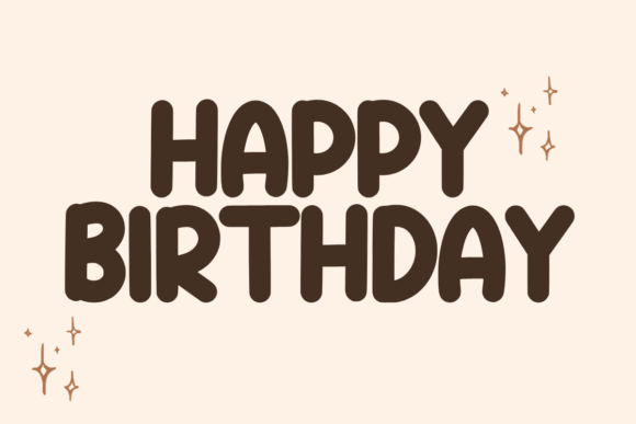 Hello Choco Font - Preview 2