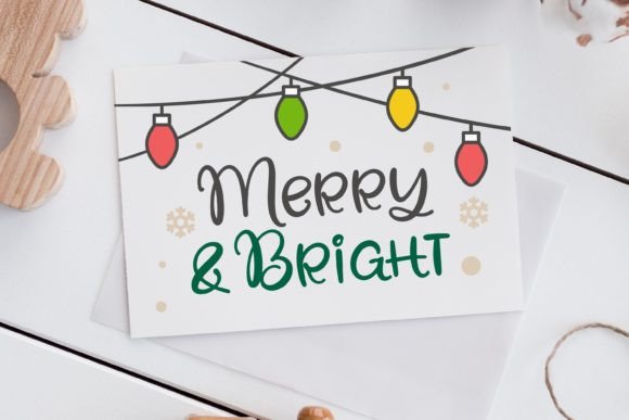 Holidays Christmas Font - Preview 3