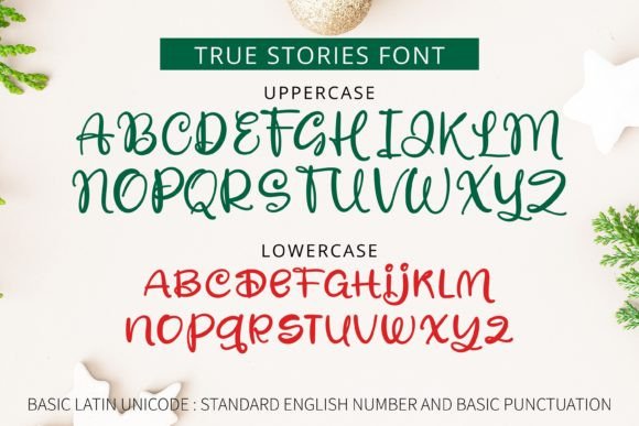 Holidays Christmas Font - Preview 5