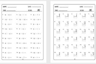 Math Book for 1st Grade Graphic by Happy Time · Creative Fabrica